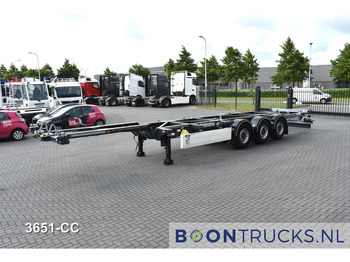 Semi-remorque porte-conteneur/ Caisse mobile Van Hool A3C002 2x20-30-40-45ft HC * LIFT AXLE * SAF / DISC * EXTENDABLE REAR: photos 5