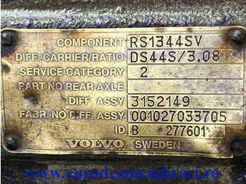 Différentiel pour Camion DIFERENTIAL VOLVO R=3.08: photos 3