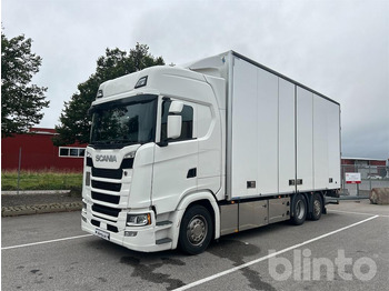 Camion fourgon SCANIA S 450