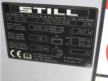 Chariot élévateur électrique Still RX20-20: photos 5