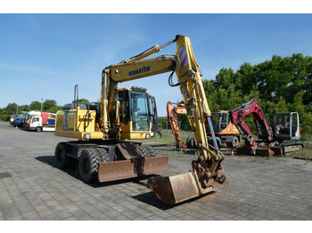 Pelle sur pneus KOMATSU PW140