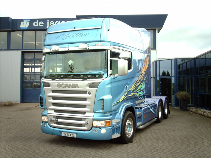 De Jager Bedrijfsauto’s: puissant et vraiment beau Scania