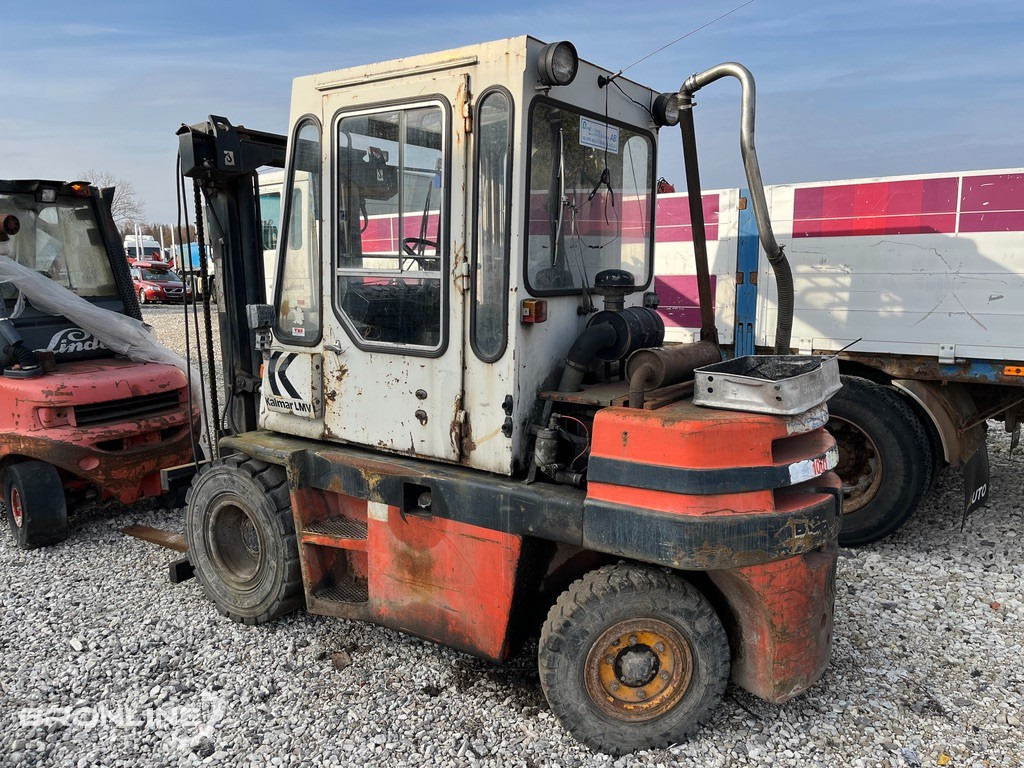 1983 Kalmar LMV 4-500 Forklift - Chariot élévateur diesel: photos 3 1983 Kalmar LMV 4-500 Forklift - Chariot élévateur diesel: photos 3