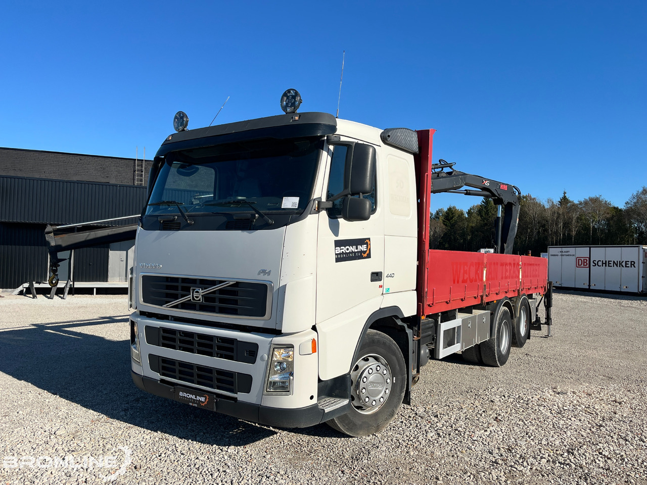 2006 Volvo FH 440 6x2 Flatbed + Crane - Camion plateau, Camion grue: photos 3 2006 Volvo FH 440 6x2 Flatbed + Crane - Camion plateau, Camion grue: photos 3