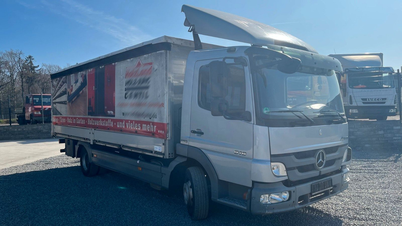 Mercedes-Benz Atego 818 Pritsche + Plane Schiebeplane - Camion à rideaux coulissants: photos 3 Mercedes-Benz Atego 818 Pritsche + Plane Schiebeplane - Camion à rideaux coulissants: photos 3