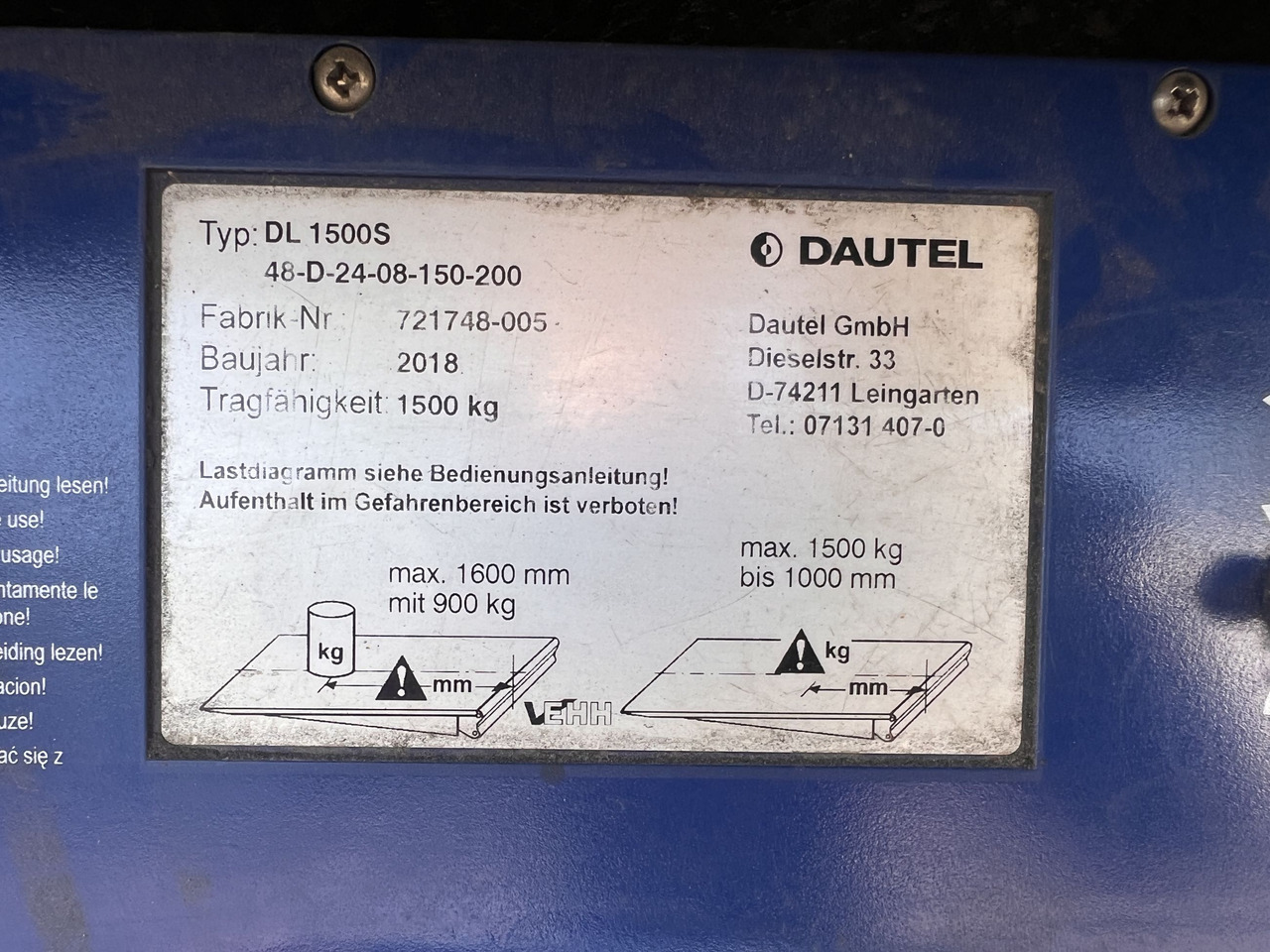 Ackermann Z-KA-F10.5/7,6 1 Achs Kofferanhänger, Ladebordwand - Remorque fourgon: photos 2 Ackermann Z-KA-F10.5/7,6 1 Achs Kofferanhänger, Ladebordwand - Remorque fourgon: photos 2