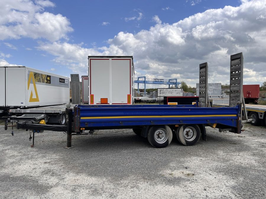 Humbaur HBT10  Tandemtieflader - Remorque porte-engin surbaissée: photos 1 Humbaur HBT10  Tandemtieflader - Remorque porte-engin surbaissée: photos 1