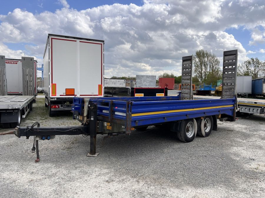 Humbaur HBT10  Tandemtieflader - Remorque porte-engin surbaissée: photos 2 Humbaur HBT10  Tandemtieflader - Remorque porte-engin surbaissée: photos 2