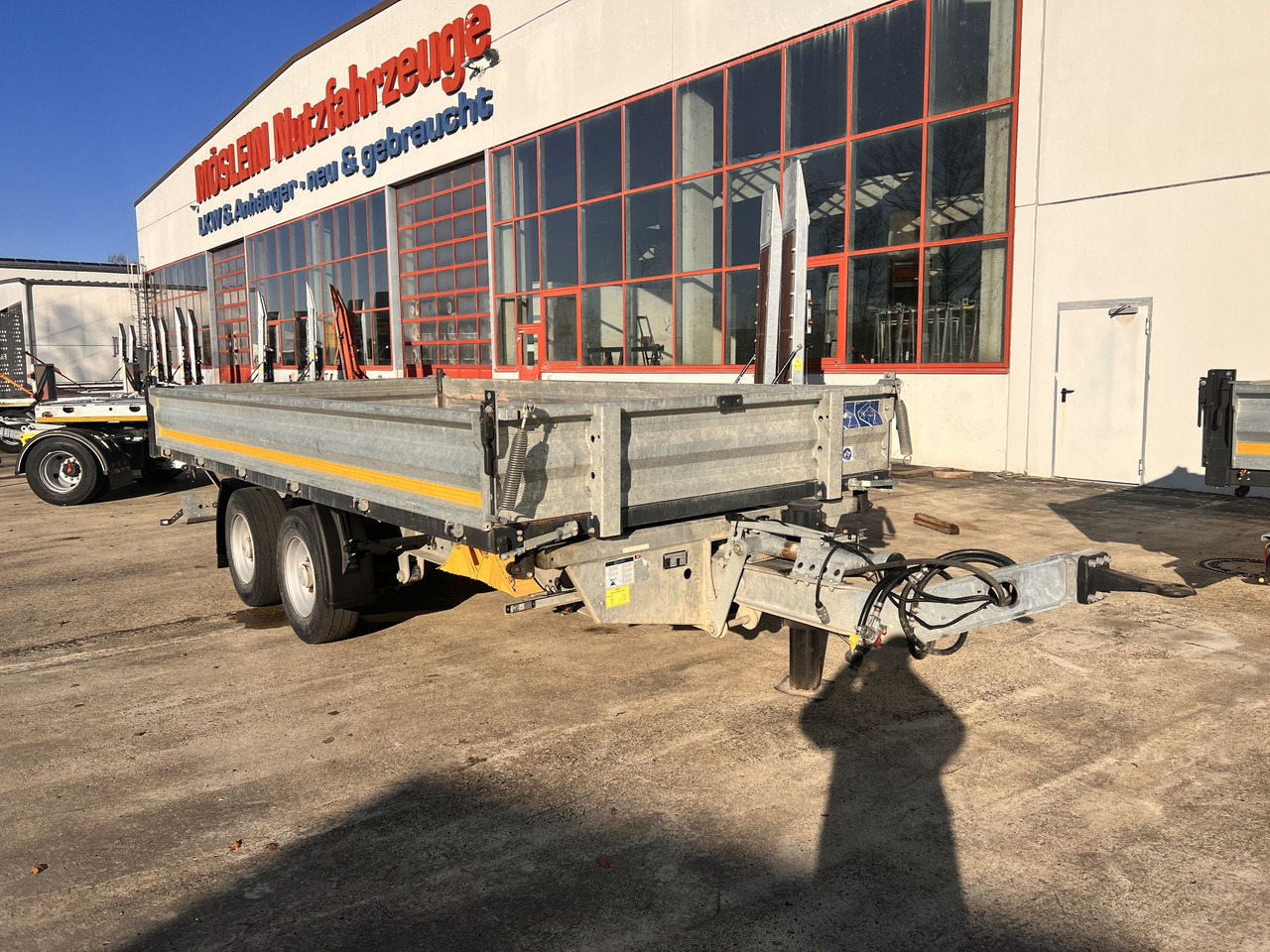 Möslein TDS 13 Schwebheim 13 t Tandemkipper- Tieflader - Remorque benne: photos 3 Möslein TDS 13 Schwebheim 13 t Tandemkipper- Tieflader - Remorque benne: photos 3