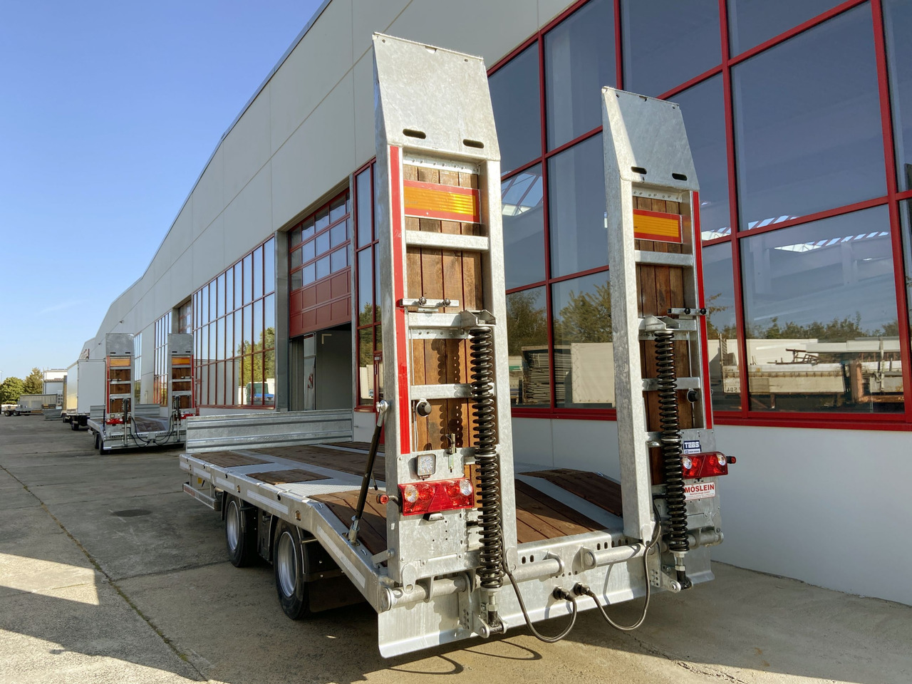 Remorque porte-engin surbaissée pour transport de équipements lourds neuf Möslein TT 21-6,5 21 t Tandemtieflader, Luftgefedert, NEU: photos 8 Remorque porte-engin surbaissée pour transport de équipements lourds neuf Möslein TT 21-6,5 21 t Tandemtieflader, Luftgefedert, NEU: photos 8