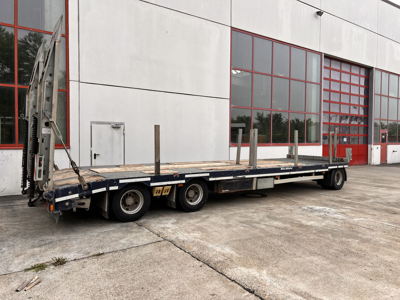 Müller Mitteltal D3 3 Achs Tieflader 9 m, Verzinkt, Wenig Benutzt - Remorque porte-engin surbaissée: photos 5 Müller Mitteltal D3 3 Achs Tieflader 9 m, Verzinkt, Wenig Benutzt - Remorque porte-engin surbaissée: photos 5