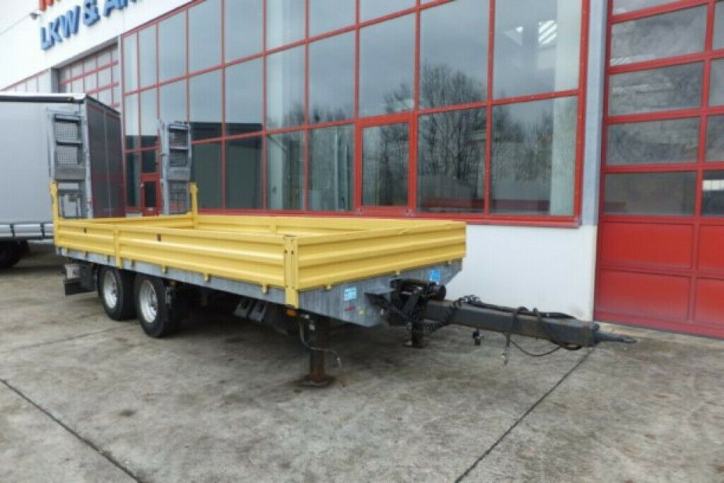 Remorque porte-engin surbaissée Obermaier 13,5 t Tandemtieflader