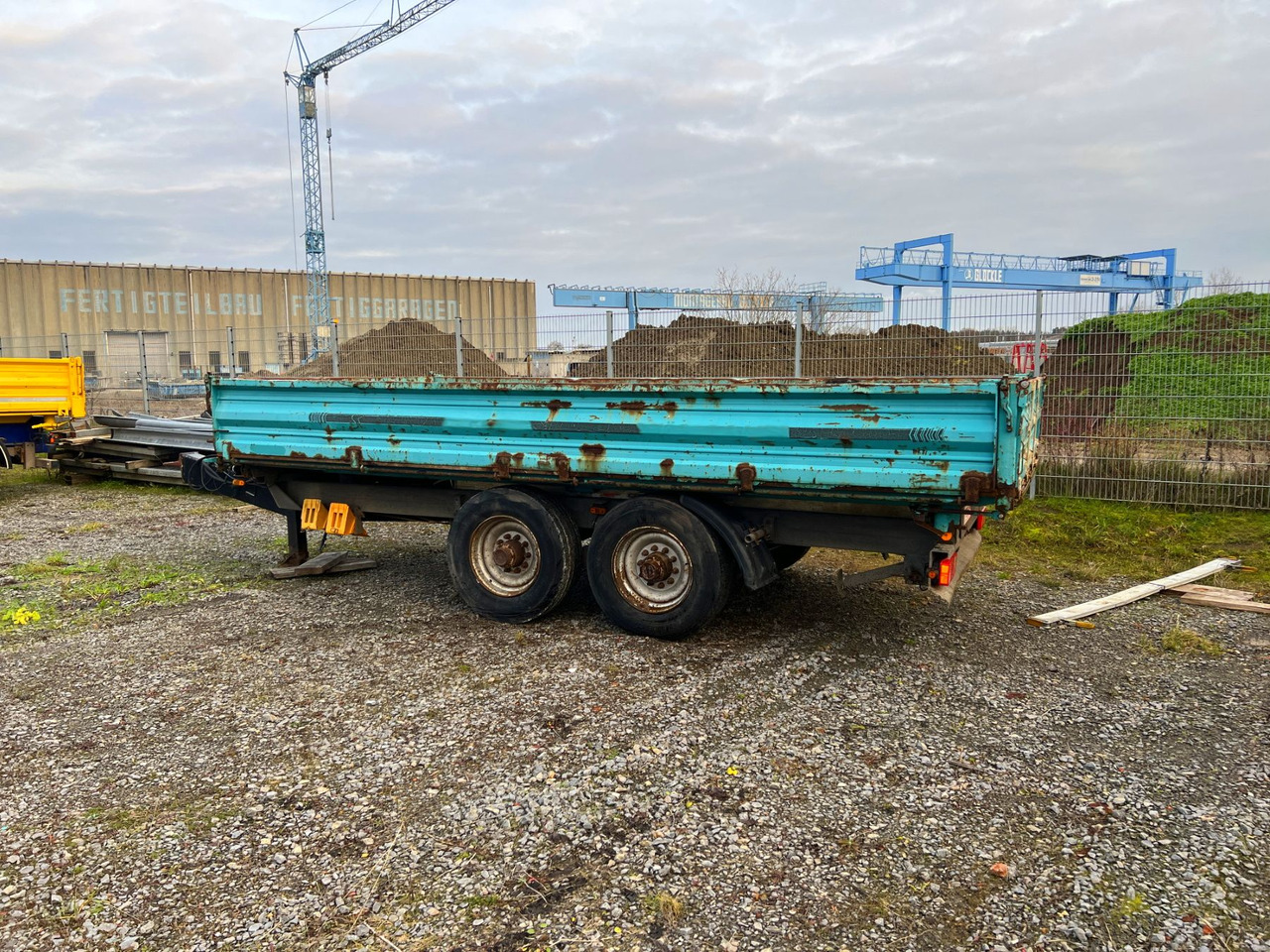 Obermaier 14 14 t Tandemkipper- Tieflader - Remorque benne: photos 4 Obermaier 14 14 t Tandemkipper- Tieflader - Remorque benne: photos 4