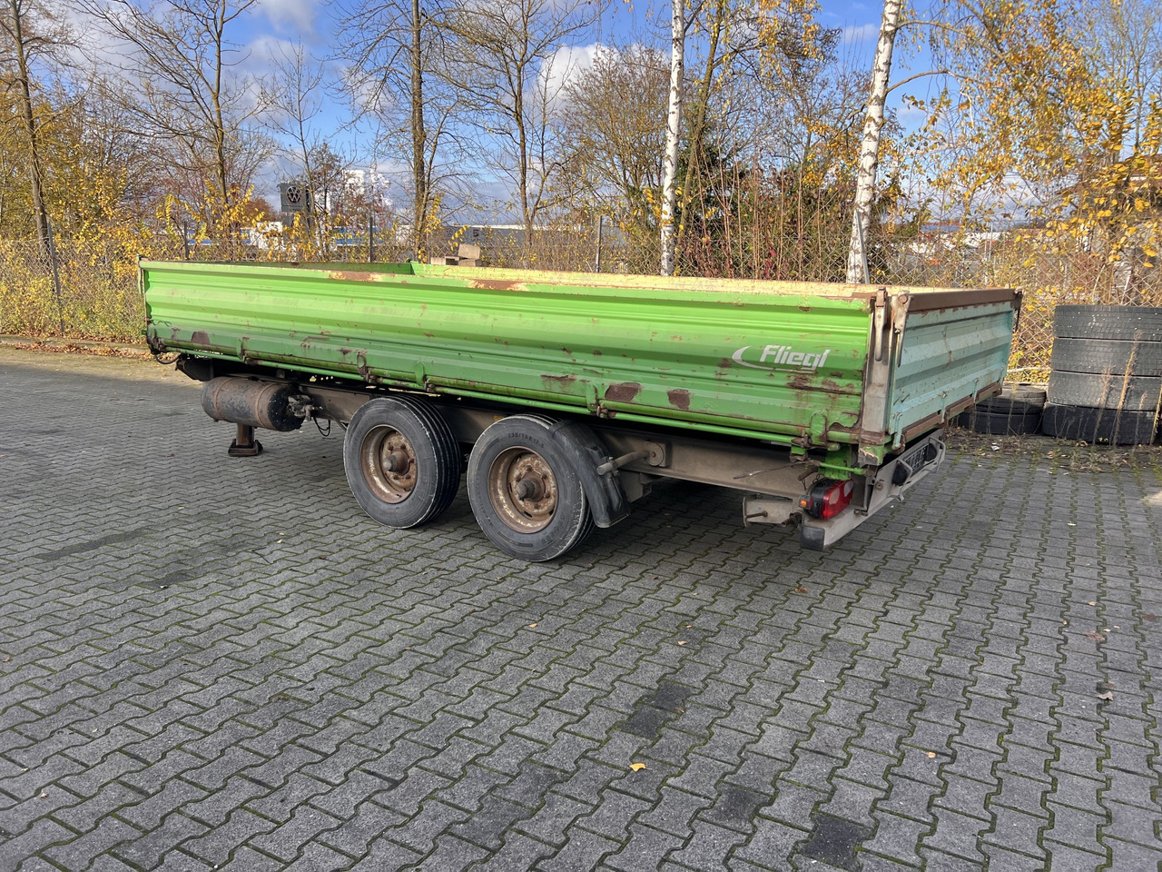 TK Tandemkipper- Tieflader - Remorque benne: photos 3 TK Tandemkipper- Tieflader - Remorque benne: photos 3