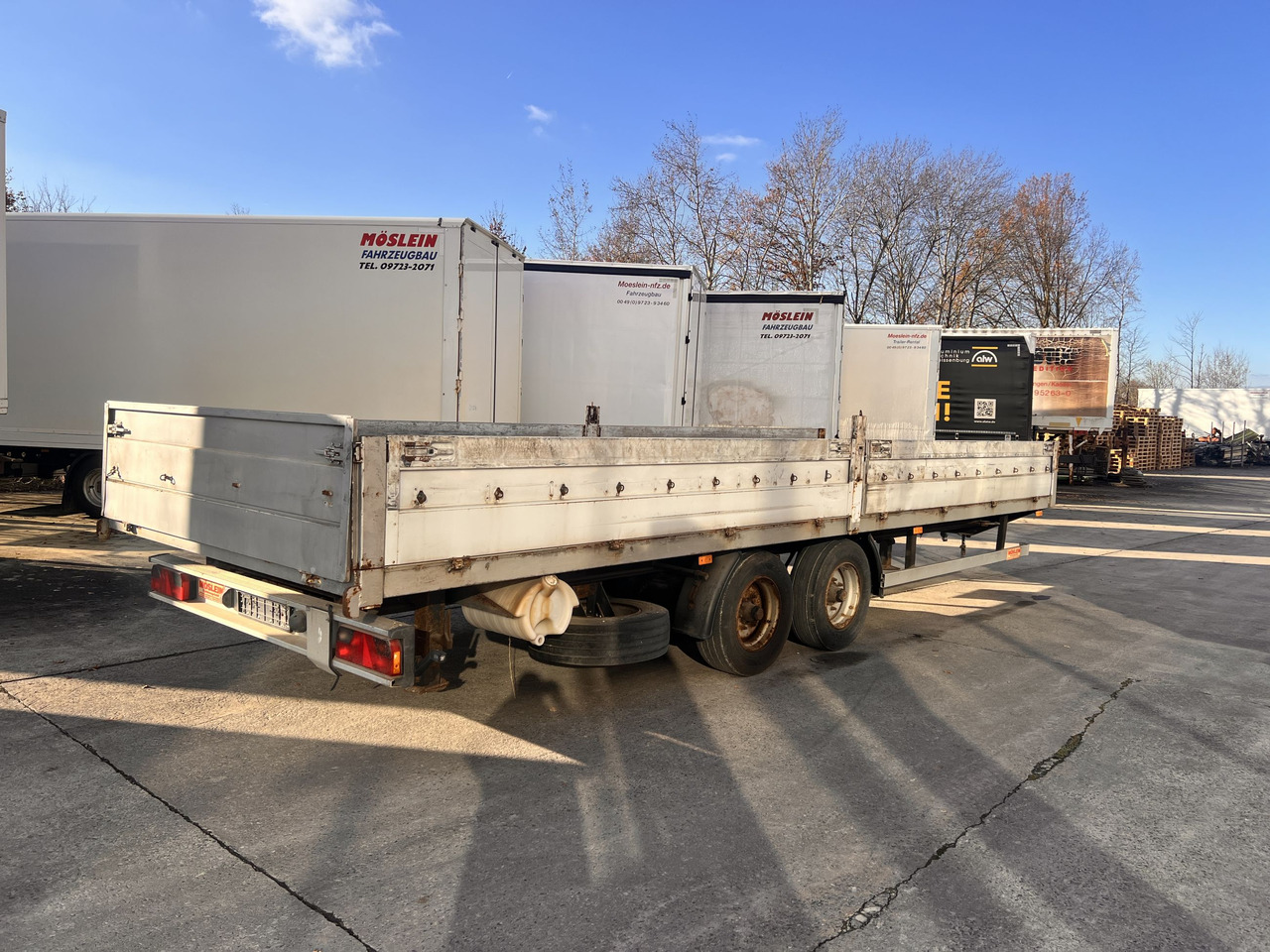 Tang, Karl ZP105 Tandem Pritschenanhänger - Remorque plateau: photos 2 Tang, Karl ZP105 Tandem Pritschenanhänger - Remorque plateau: photos 2