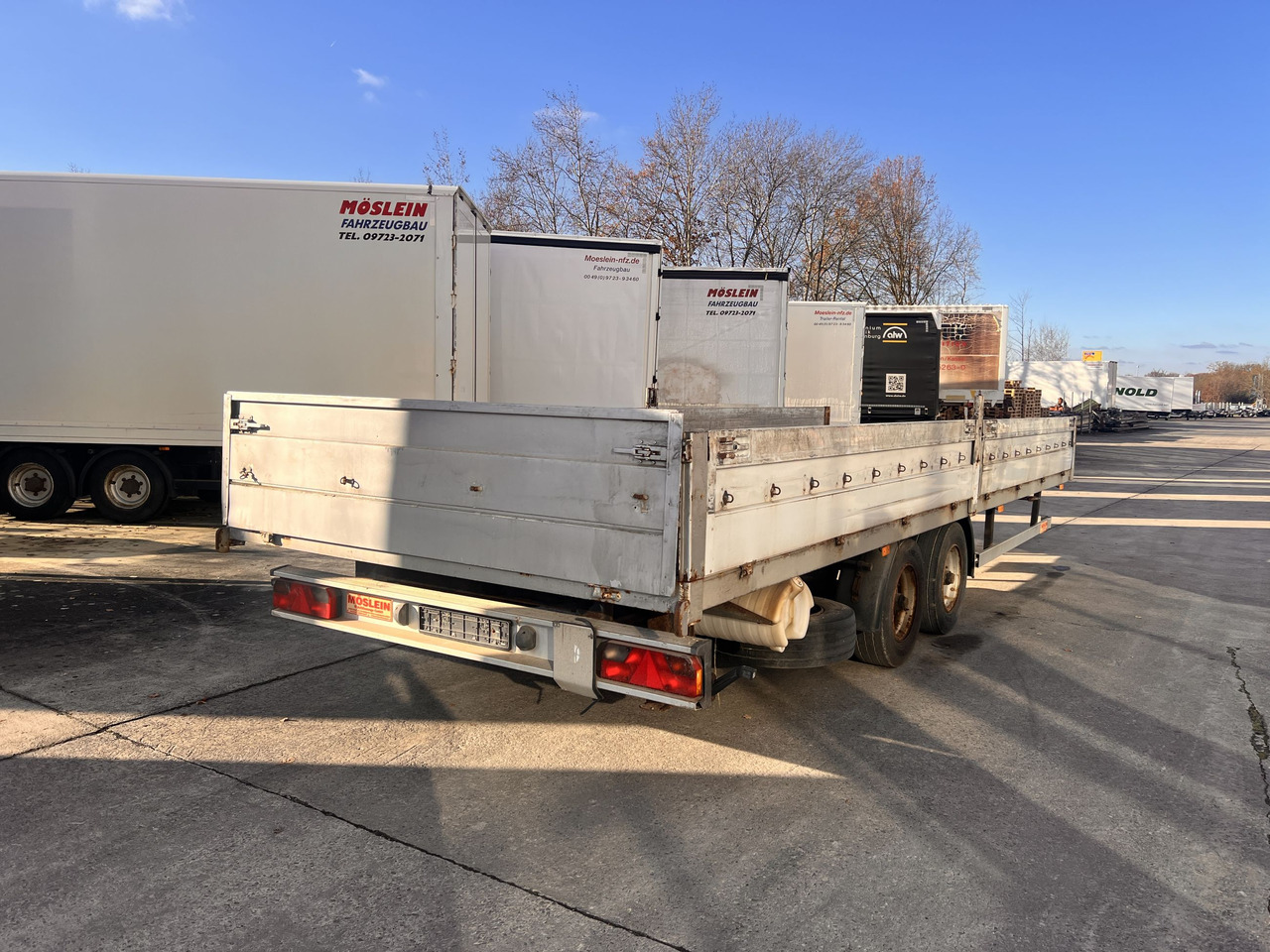 Tang, Karl ZP105 Tandem Pritschenanhänger - Remorque plateau: photos 3 Tang, Karl ZP105 Tandem Pritschenanhänger - Remorque plateau: photos 3