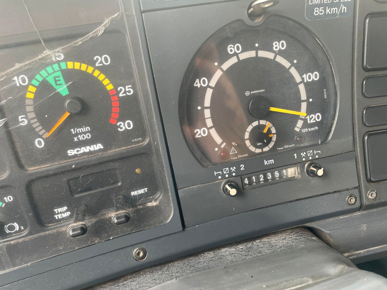 Camion benne, Camion grue Scania B4X2 ATL, Absetzkipper: photos 9