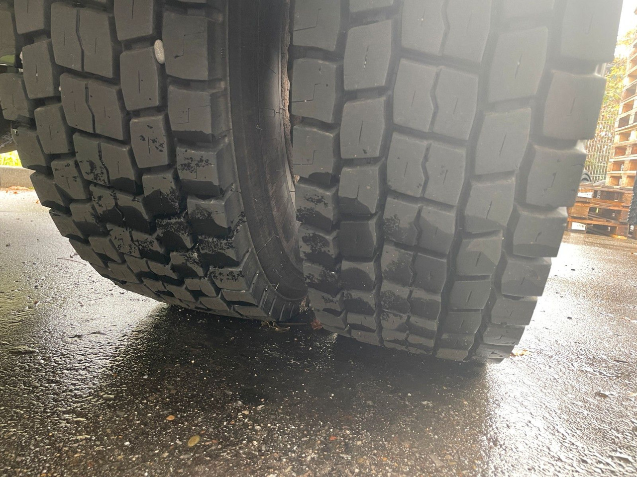 Camion benne, Camion grue Scania B4X2 ATL, Absetzkipper: photos 12