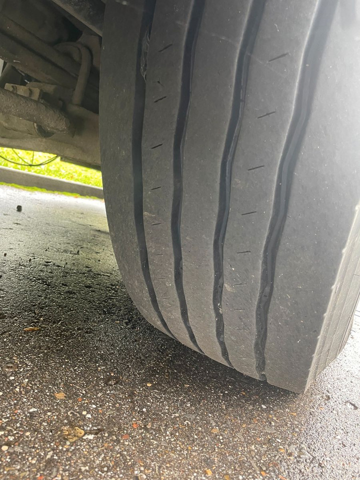 Camion benne, Camion grue Scania B4X2 ATL, Absetzkipper: photos 11