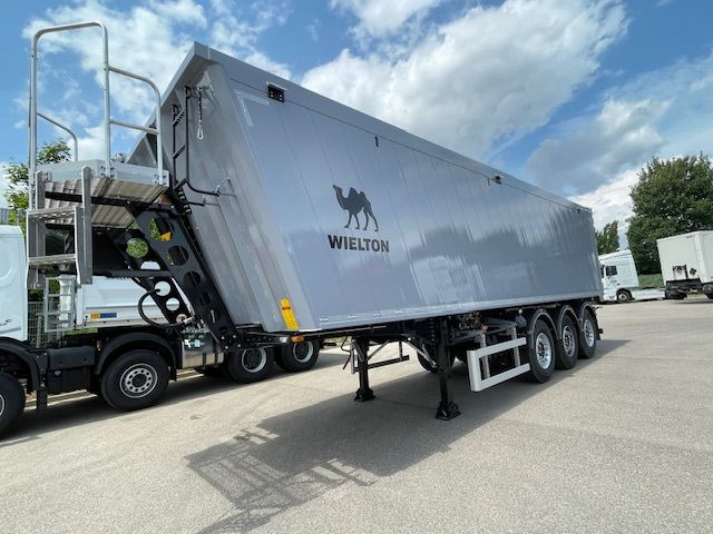 Wielton Bulk Master 3-Achs-Kippsattelauflieger 47 cbm - Semi-remorque benne: photos 1 Wielton Bulk Master 3-Achs-Kippsattelauflieger 47 cbm - Semi-remorque benne: photos 1