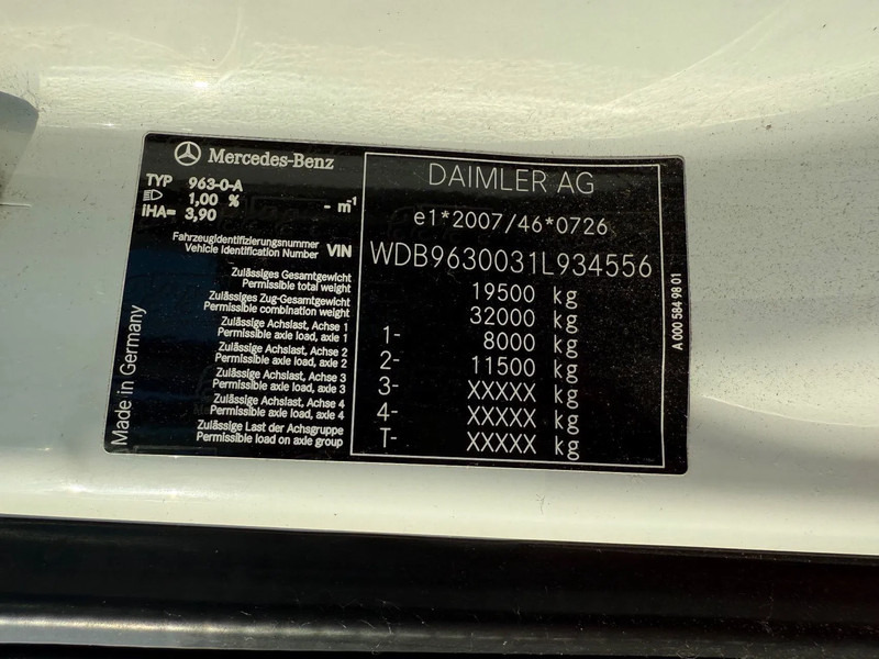Camion fourgon Mercedes-Benz Antos 2027 LL: photos 20