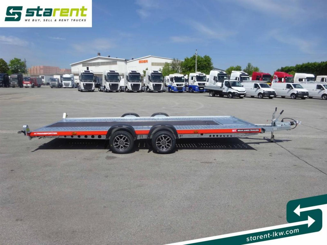 Brian James Trailers A-Transporter Rampen Alufelgen - Remorque porte-voitures: photos 4 Brian James Trailers A-Transporter Rampen Alufelgen - Remorque porte-voitures: photos 4