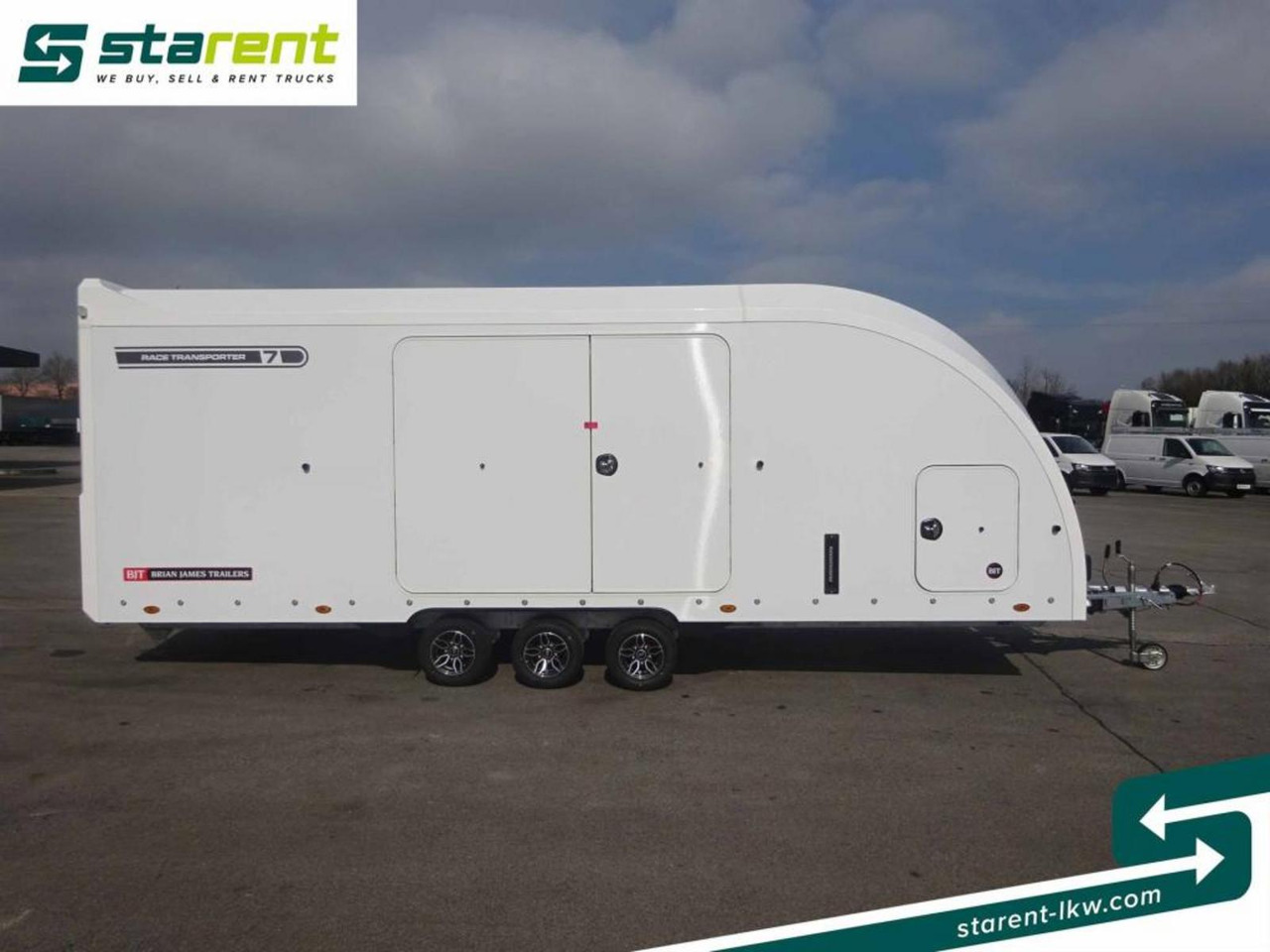 Brian James Trailers Race Transporter 7 Seilwinde elektrische Klappe - Remorque porte-voitures: photos 4 Brian James Trailers Race Transporter 7 Seilwinde elektrische Klappe - Remorque porte-voitures: photos 4
