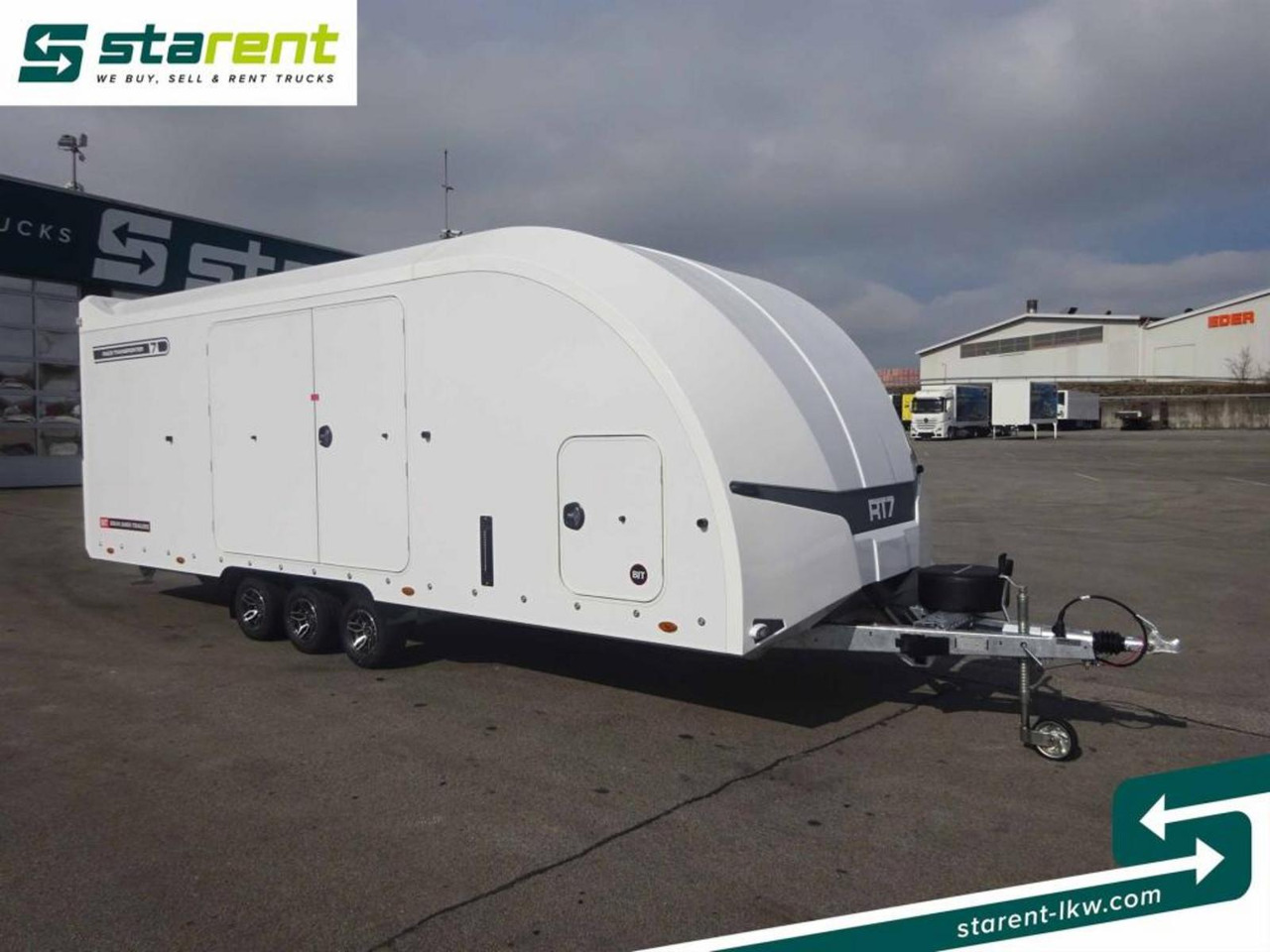 Brian James Trailers Race Transporter 7 Seilwinde elektrische Klappe - Remorque porte-voitures: photos 3 Brian James Trailers Race Transporter 7 Seilwinde elektrische Klappe - Remorque porte-voitures: photos 3