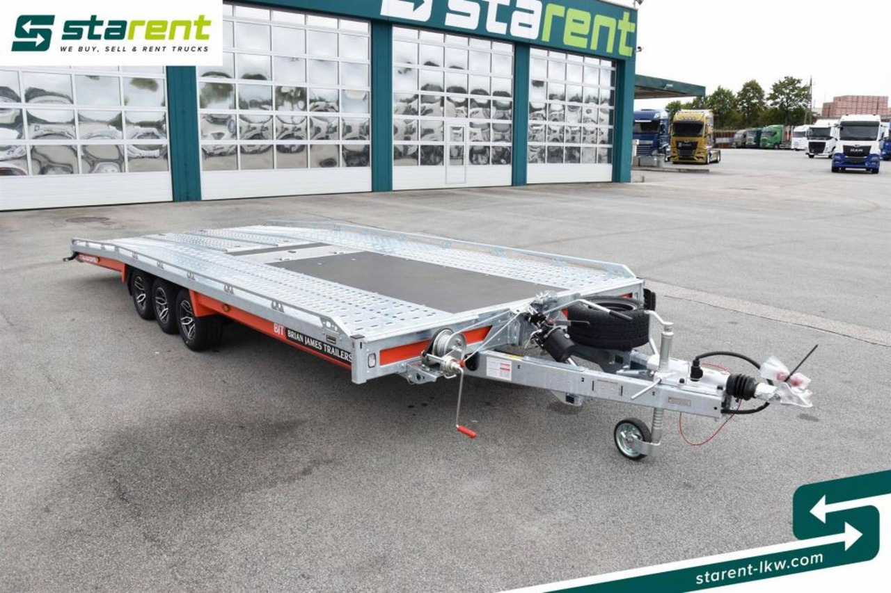 Brian James Trailers T-Transporter Rampen Seilwinde Kippbar Alu - Remorque porte-voitures: photos 3 Brian James Trailers T-Transporter Rampen Seilwinde Kippbar Alu - Remorque porte-voitures: photos 3