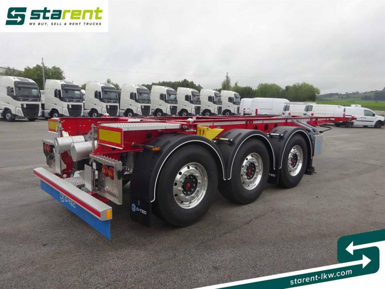 D-TEC Containercarrier CC-20-3-T ADR 1x20 Lift-A - Remorque porte-conteneur/ Caisse mobile: photos 5 D-TEC Containercarrier CC-20-3-T ADR 1x20 Lift-A - Remorque porte-conteneur/ Caisse mobile: photos 5