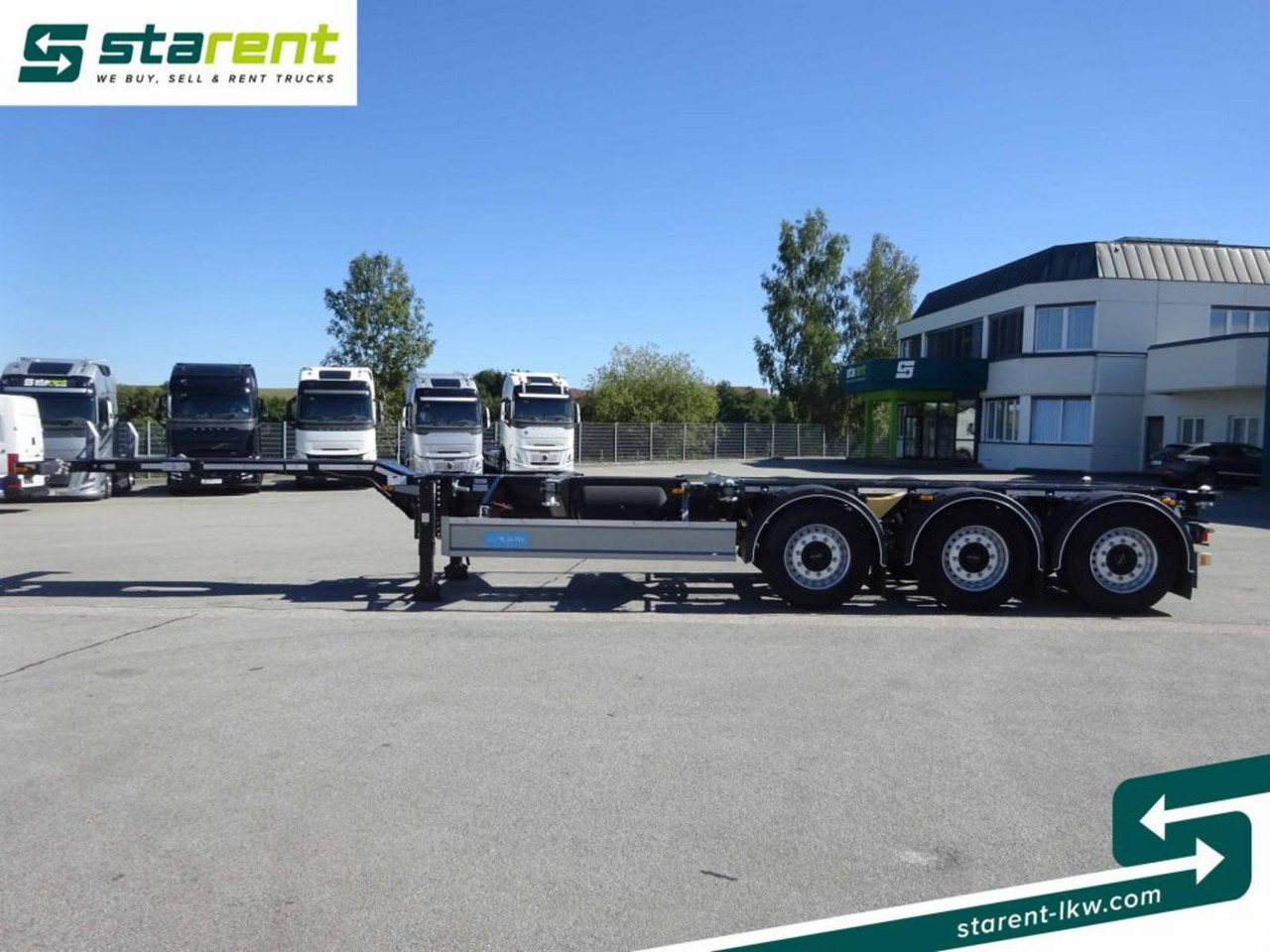 Remorque porte-conteneur/ Caisse mobile neuf D-TEC Portmaster 1x20 / 2x20 / 1x30 / 1x40 / 1x45: photos 8