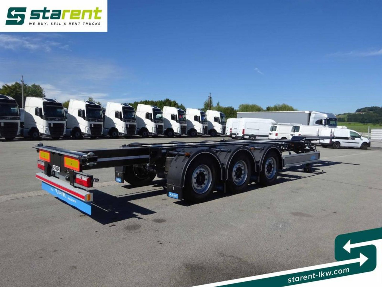 Remorque porte-conteneur/ Caisse mobile neuf D-TEC Portmaster 1x20 / 2x20 / 1x30 / 1x40 / 1x45: photos 17