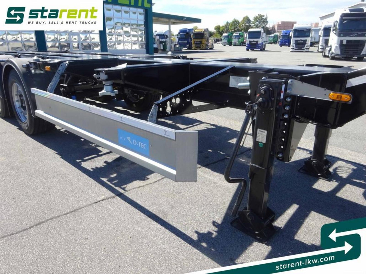 Remorque porte-conteneur/ Caisse mobile neuf D-TEC Portmaster 1x20 / 2x20 / 1x30 / 1x40 / 1x45: photos 10