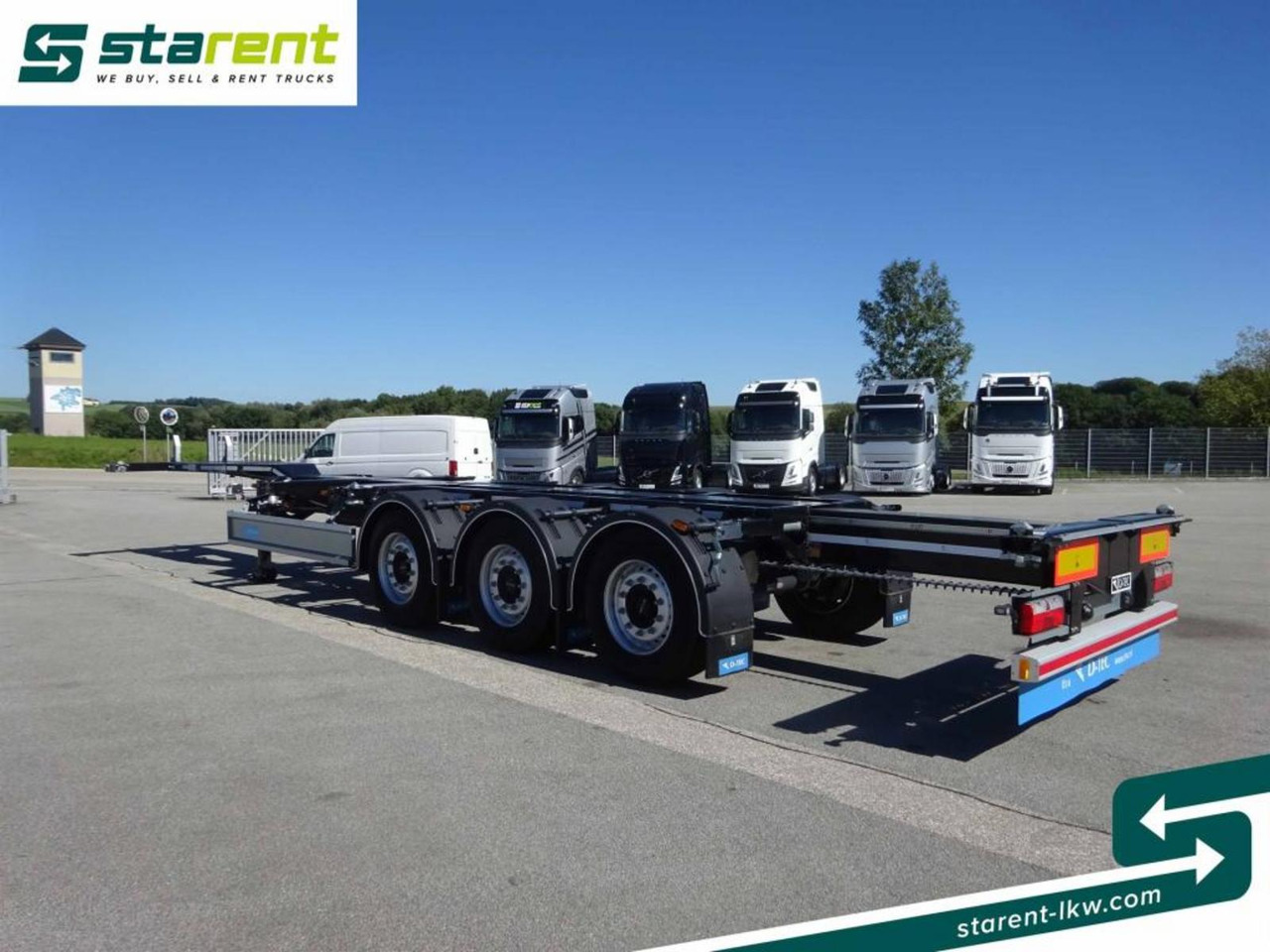 Remorque porte-conteneur/ Caisse mobile neuf D-TEC Portmaster 1x20 / 2x20 / 1x30 / 1x40 / 1x45: photos 18