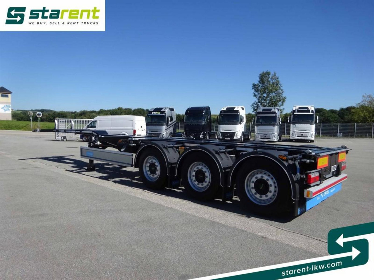 Remorque porte-conteneur/ Caisse mobile neuf D-TEC Portmaster 1x20 / 2x20 / 1x30 / 1x40 / 1x45: photos 7