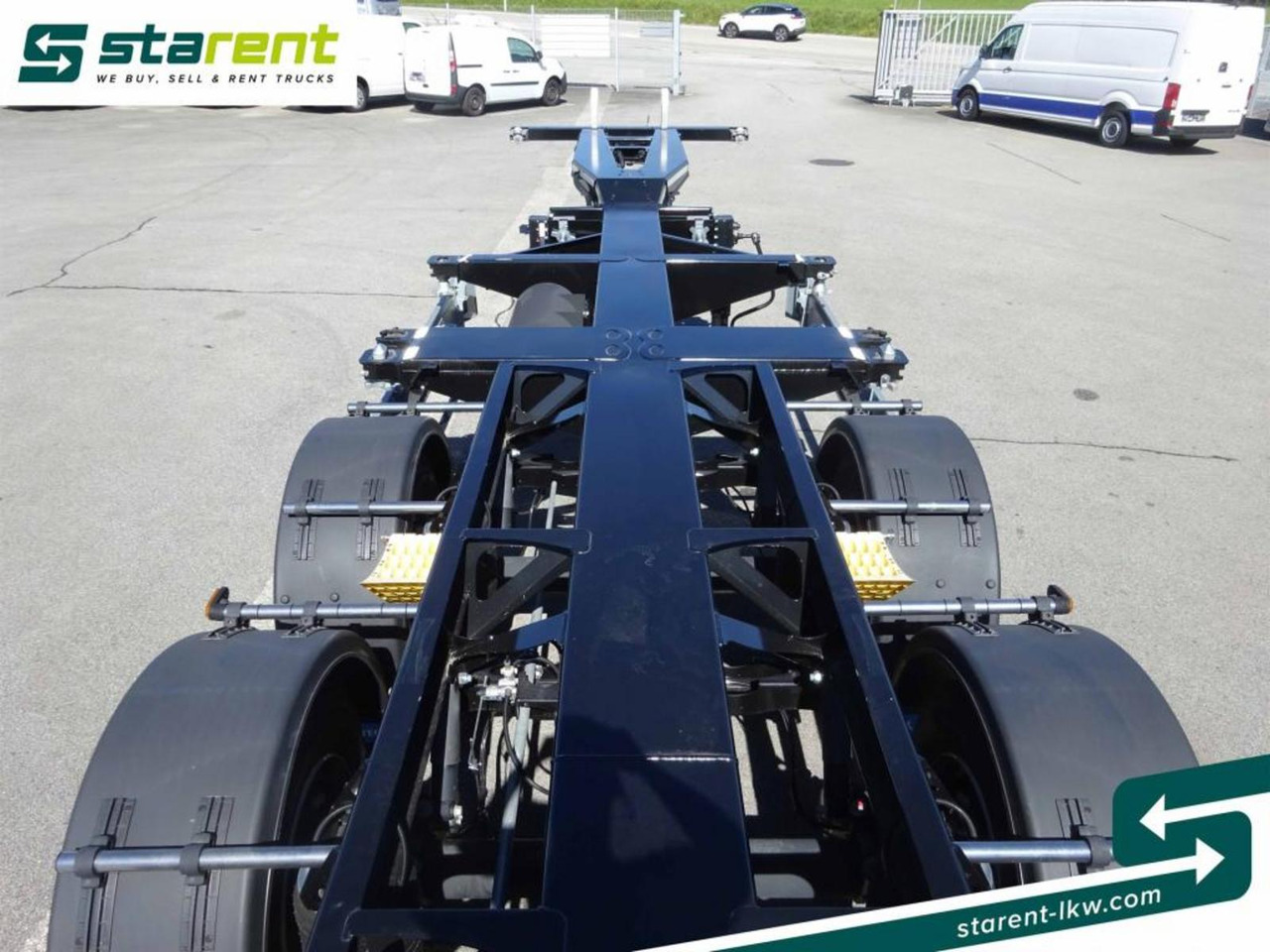 Remorque porte-conteneur/ Caisse mobile neuf D-TEC Portmaster 1x20 / 2x20 / 1x30 / 1x40 / 1x45: photos 12