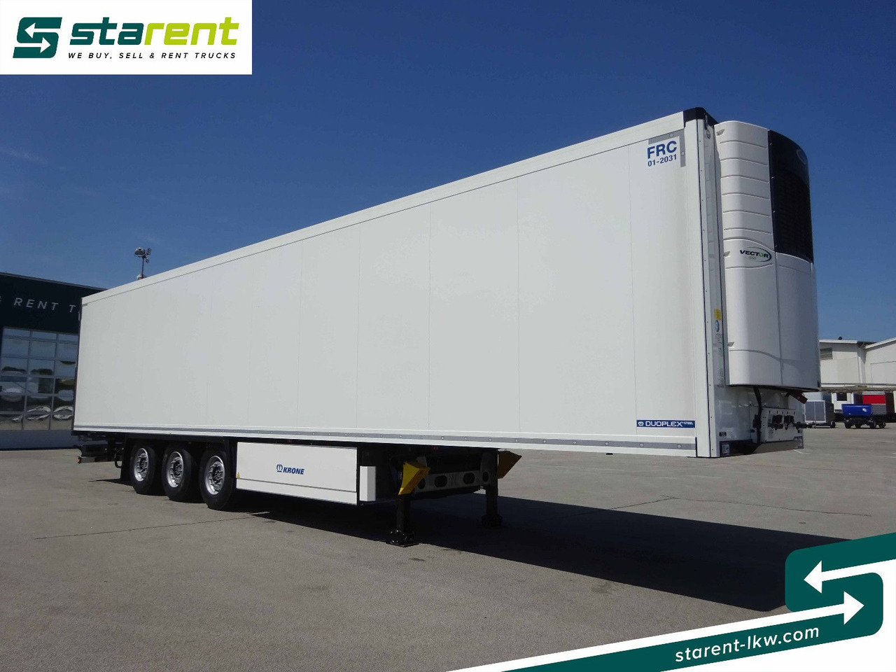 Krone Thermotrailer Carrier Vector 1550, Zurrleisten - Semi-remorque fourgon: photos 3 Krone Thermotrailer Carrier Vector 1550, Zurrleisten - Semi-remorque fourgon: photos 3