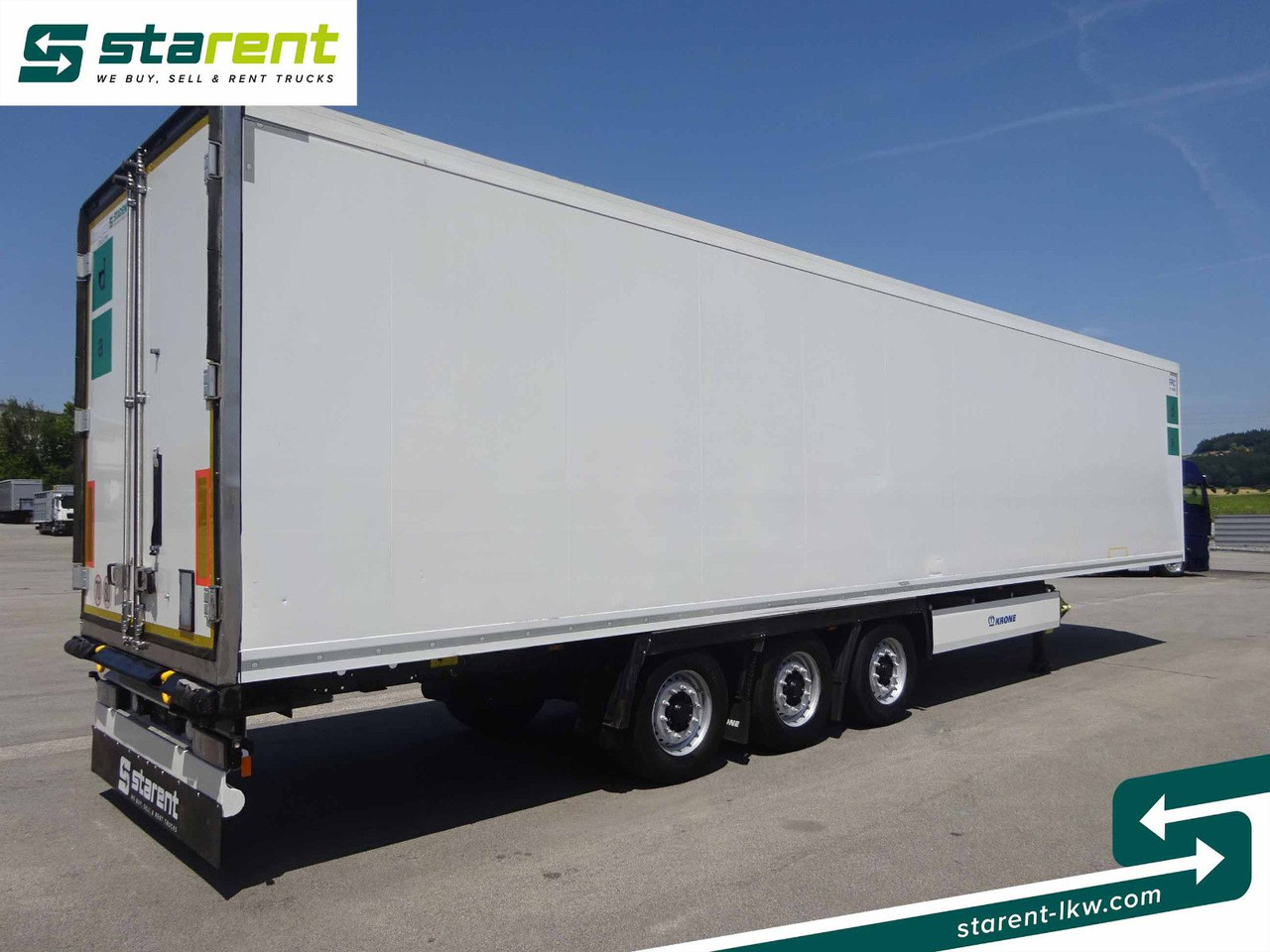 Krone Thermotrailer, Carrier Vector 1950, Doppelstock - Semi-remorque fourgon: photos 5 Krone Thermotrailer, Carrier Vector 1950, Doppelstock - Semi-remorque fourgon: photos 5