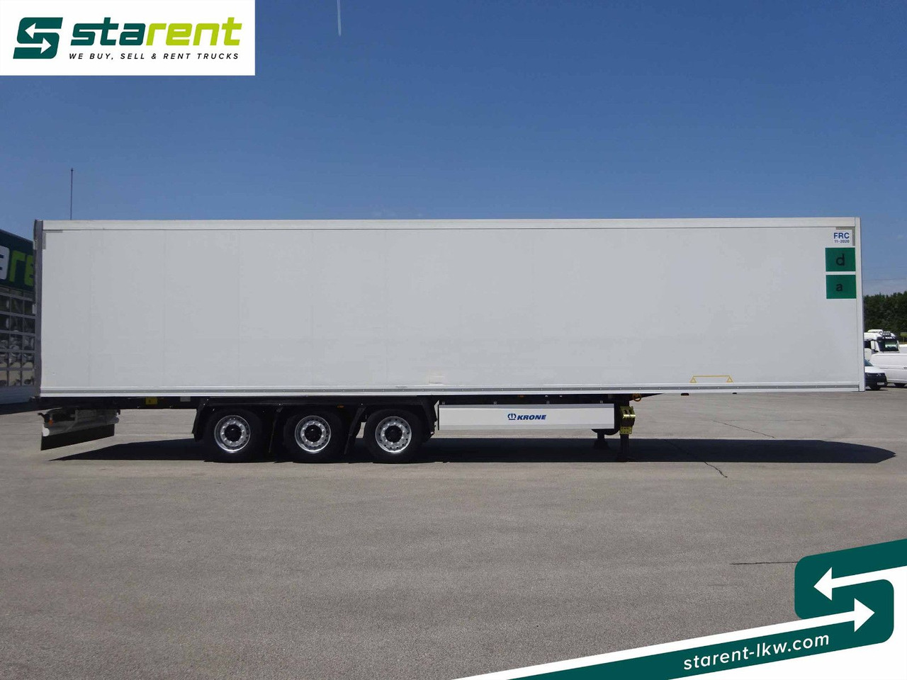Krone Thermotrailer, Carrier Vector 1950, Doppelstock - Semi-remorque frigorifique: photos 4 Krone Thermotrailer, Carrier Vector 1950, Doppelstock - Semi-remorque frigorifique: photos 4