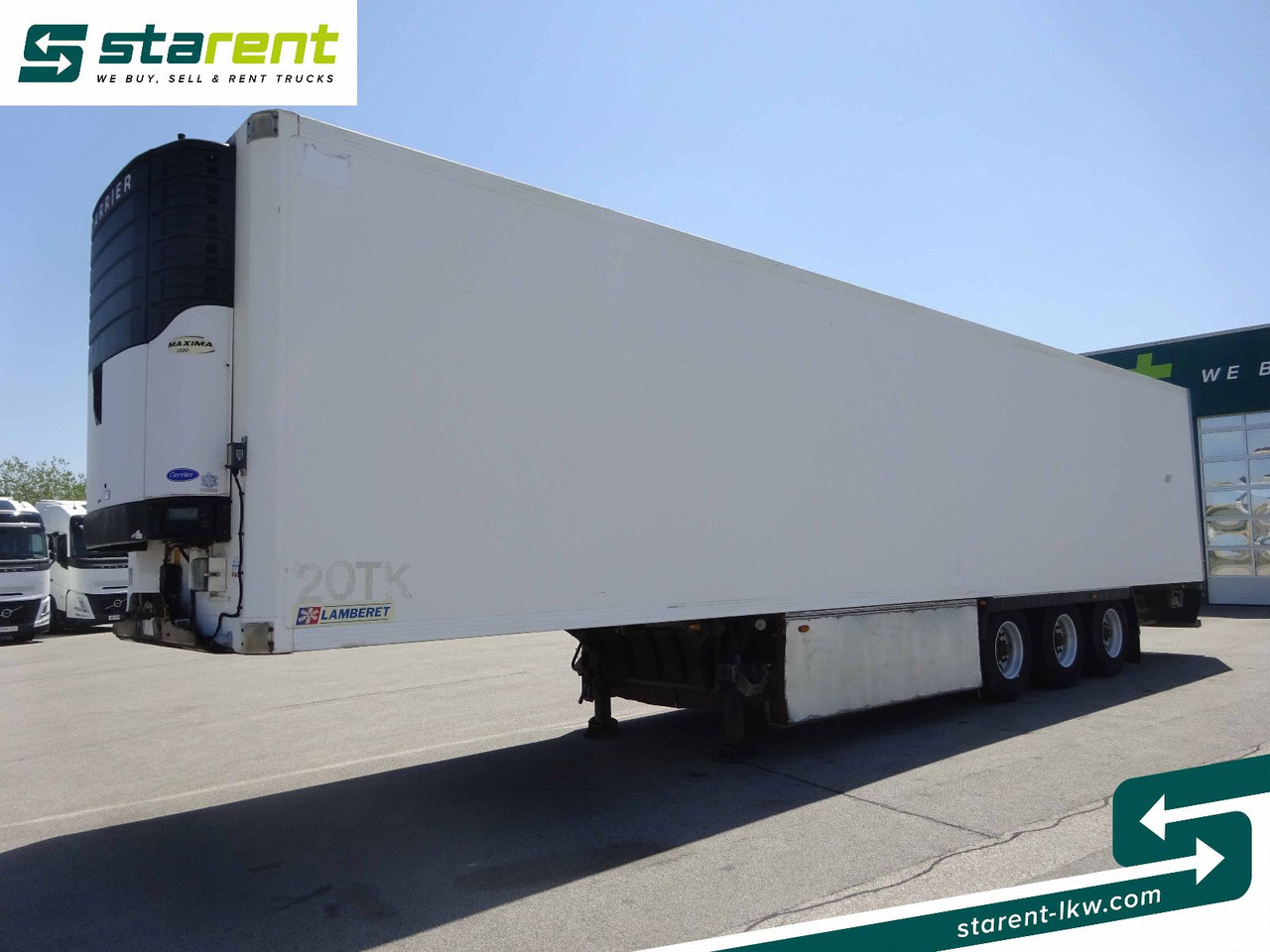Lamberet Thermotrailer, Maxima 1300, Doppelstock, Alu - Semi-remorque fourgon: photos 1 Lamberet Thermotrailer, Maxima 1300, Doppelstock, Alu - Semi-remorque fourgon: photos 1