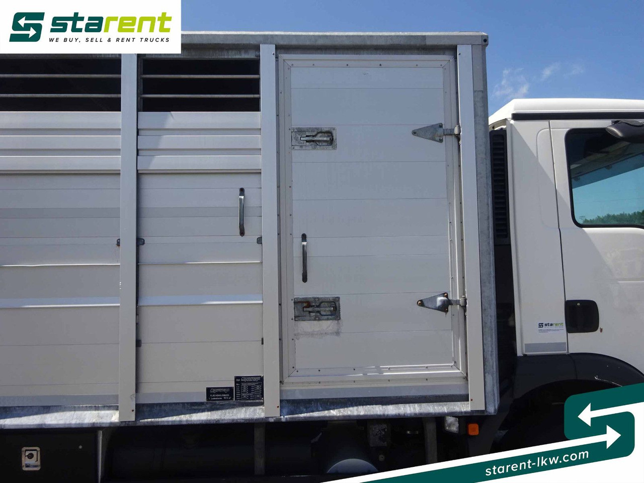 Camion chevaux MAN TGM 15.290 Viehtransporter, Scheuwimmer Aufbau: photos 17