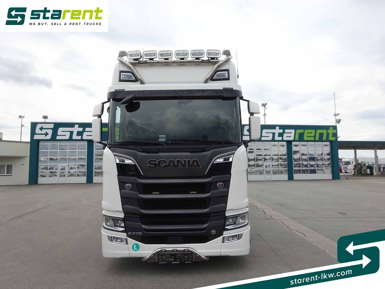 Scania R770 V8 Fahrzeugtransporter + Ziegler Anhänger - Remorqueuse: photos 2 Scania R770 V8 Fahrzeugtransporter + Ziegler Anhänger - Remorqueuse: photos 2