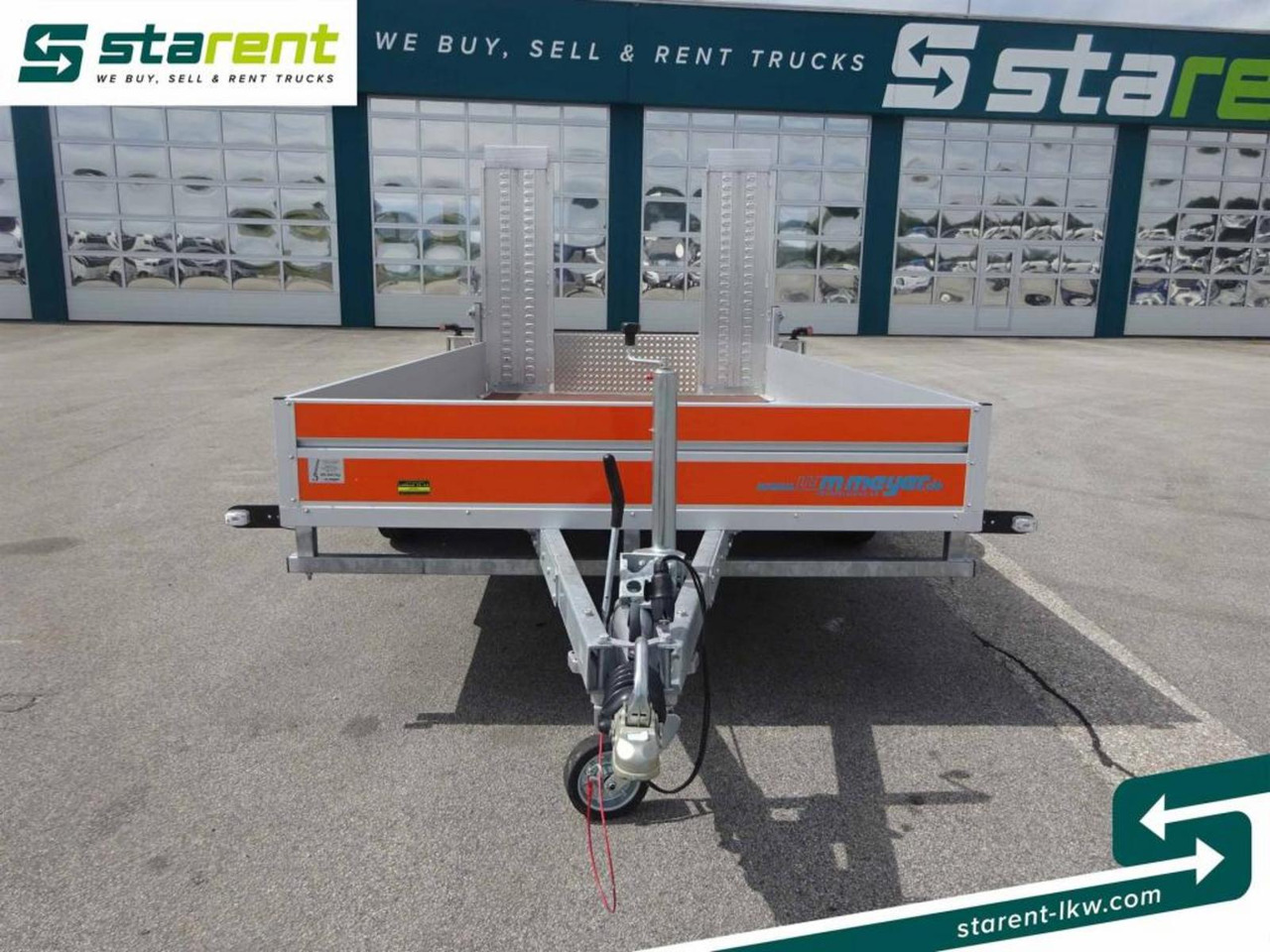 WM Meyer Fahrzeugbau Auffahrrampen Gesamtg.: 3500 - Remorque porte engin: photos 2 WM Meyer Fahrzeugbau Auffahrrampen Gesamtg.: 3500 - Remorque porte engin: photos 2