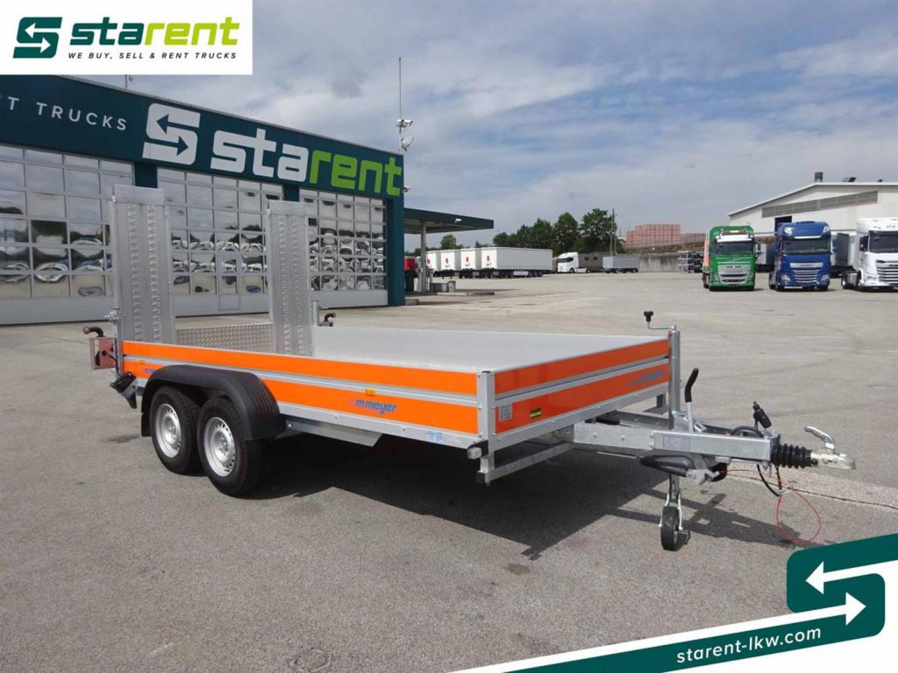 WM Meyer Fahrzeugbau Auffahrrampen Gesamtg.: 3500 - Remorque porte engin: photos 3 WM Meyer Fahrzeugbau Auffahrrampen Gesamtg.: 3500 - Remorque porte engin: photos 3