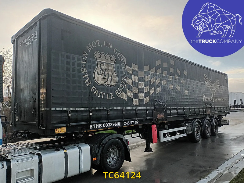 Semi-remorque rideaux coulissants Hoet Trailers
