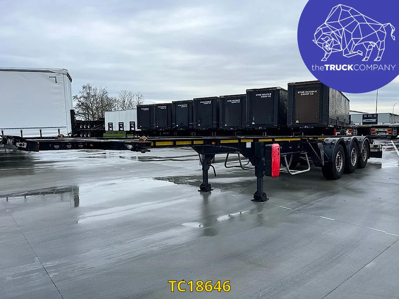 Hoet Trailers + Caisse Libner 2018 - Semi-remorque porte-conteneur/ Caisse mobile: photos 2 Hoet Trailers + Caisse Libner 2018 - Semi-remorque porte-conteneur/ Caisse mobile: photos 2