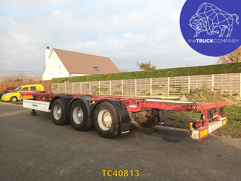 Krone - Semi-remorque porte-conteneur/ Caisse mobile: photos 4 Krone - Semi-remorque porte-conteneur/ Caisse mobile: photos 4