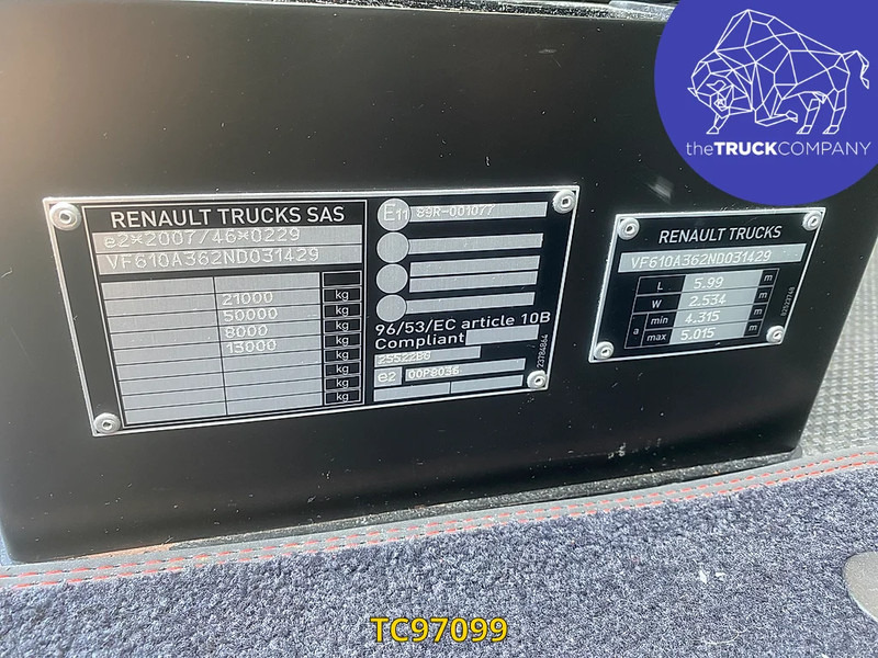 Renault T 520 - Tracteur routier: photos 2 Renault T 520 - Tracteur routier: photos 2