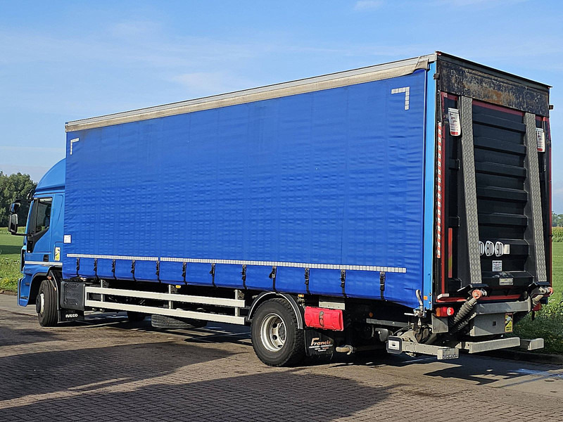 Camion à rideaux coulissants Iveco 150E30 EUROCARGO Sleepcab,Edscha: photos 6