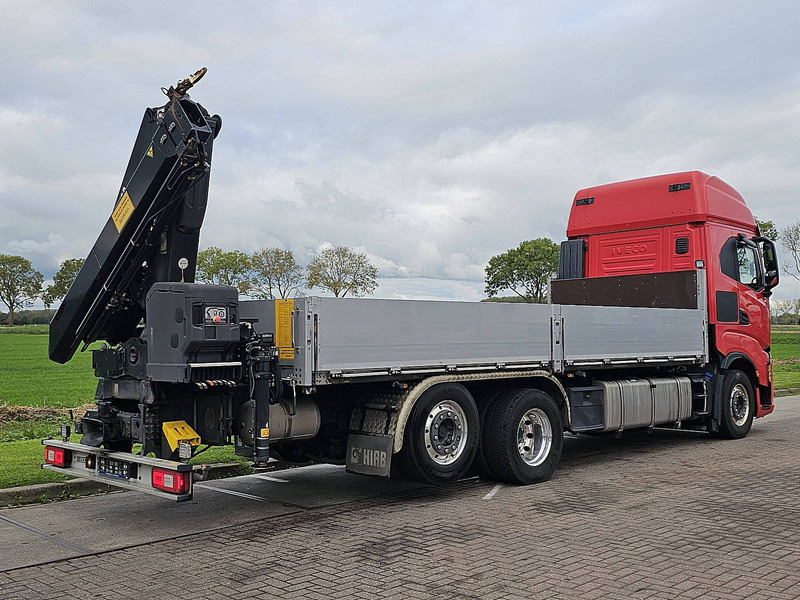 Iveco S-WAY AS260S46 6X2-4 HIAB 155-E2 - Camion plateau, Camion grue: photos 3 Iveco S-WAY AS260S46 6X2-4 HIAB 155-E2 - Camion plateau, Camion grue: photos 3